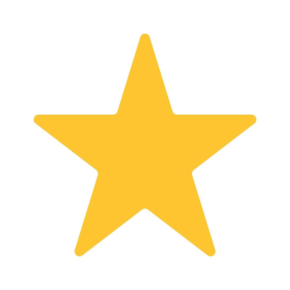 Star Isolated Vector icon which can easily modify or edit