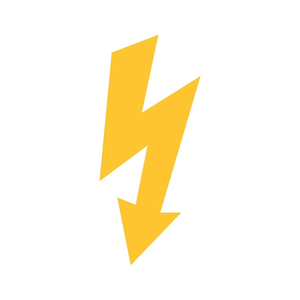 Thunder Isolated Vector icon which can easily modify or edit