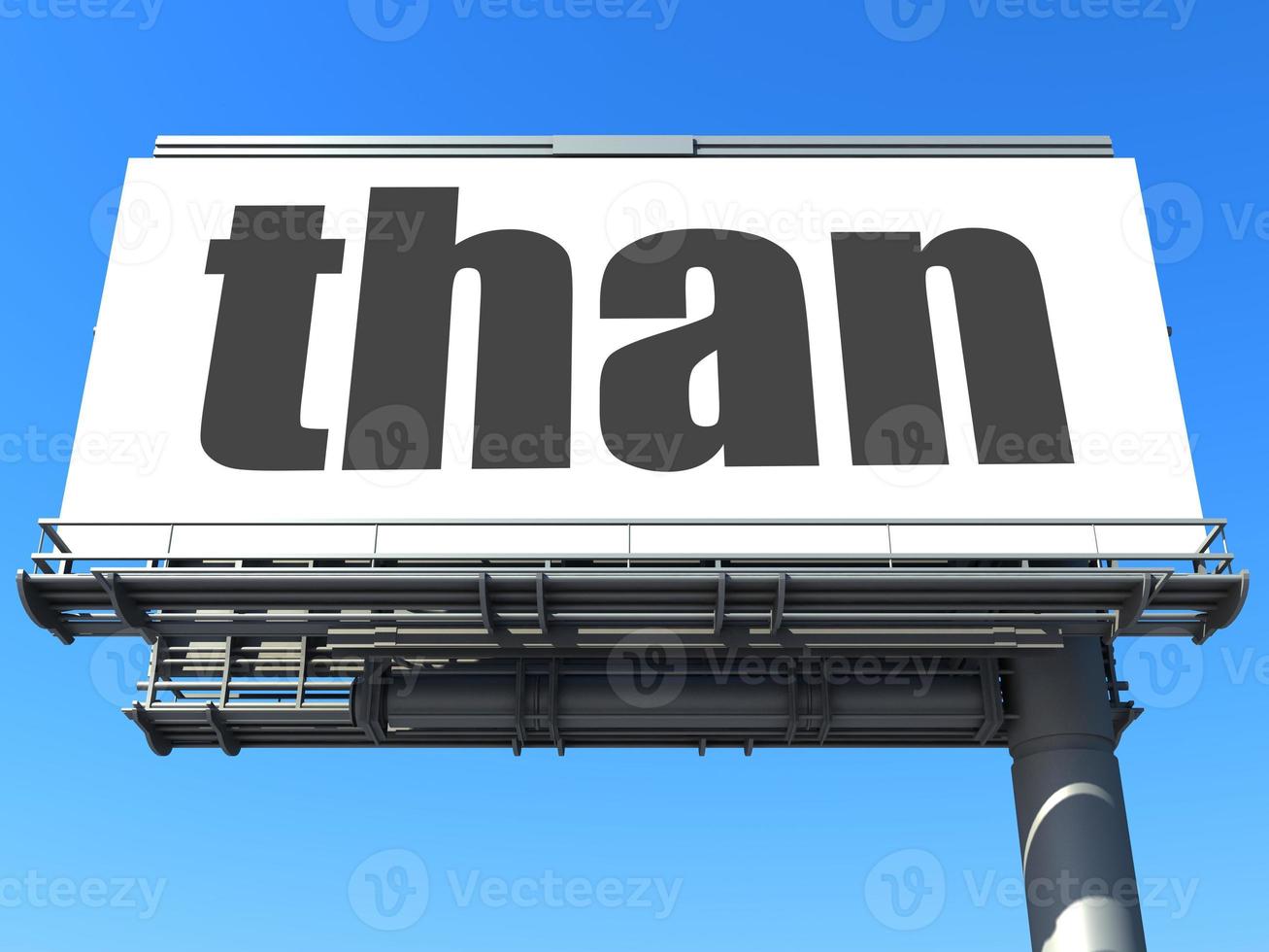 word on billboard photo