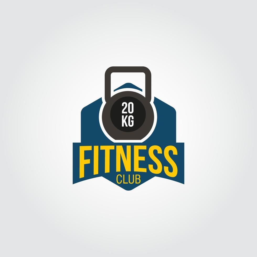 diseño de vector de logotipo de fitness