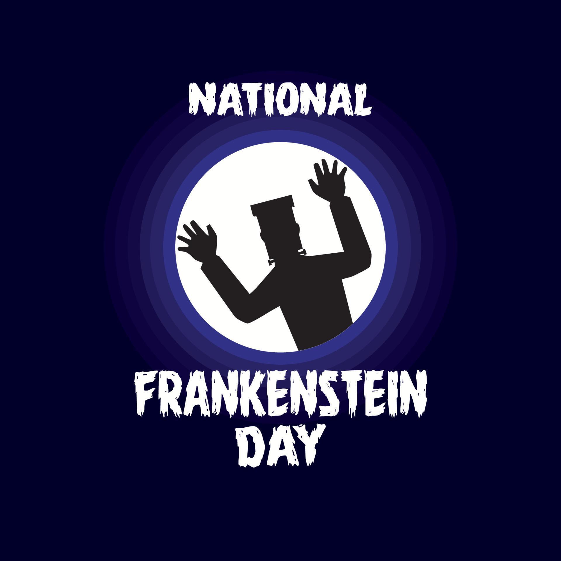 National frankenstein day vector design 6181958 Vector Art at Vecteezy