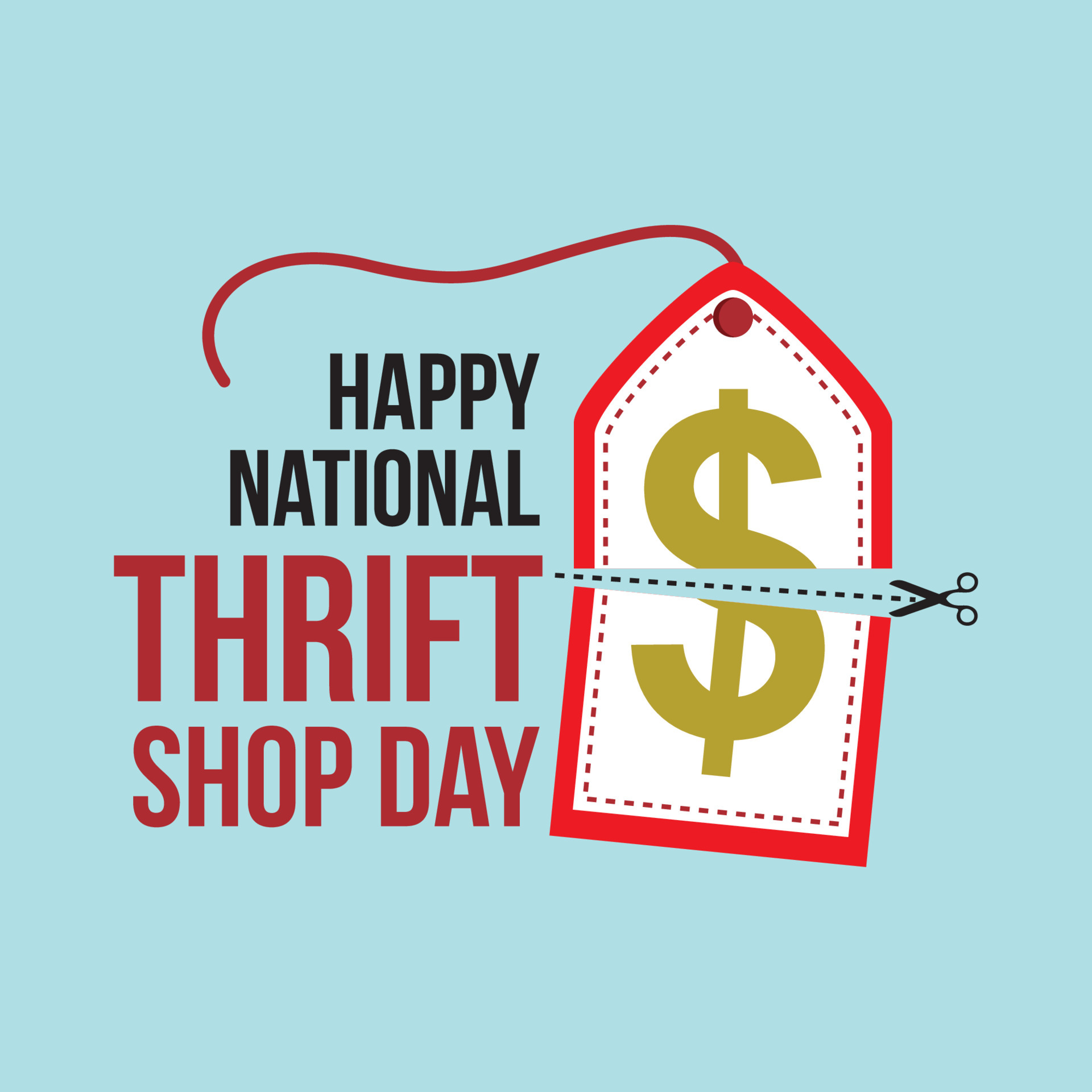 Thrift shop day vector design 6181969 Vector Art at Vecteezy