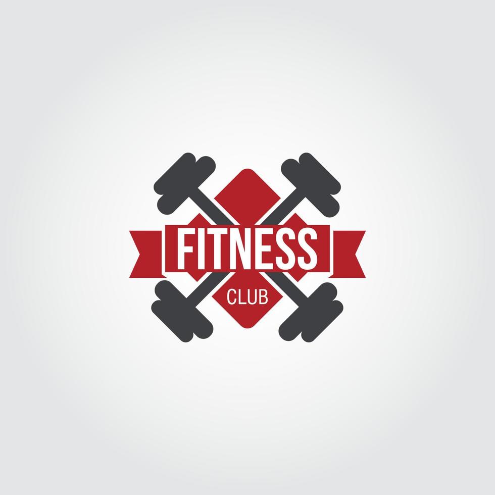 diseño de vector de logotipo de fitness