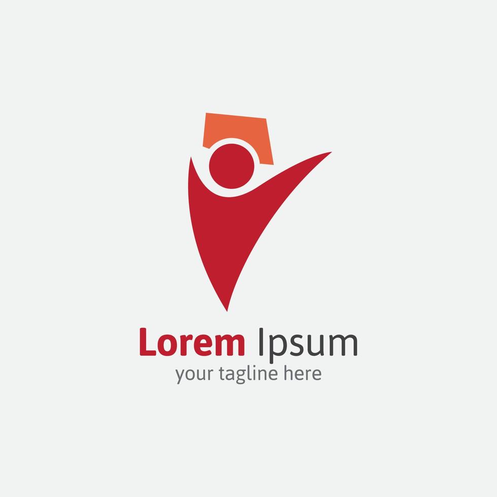 Education logo vector design illustration