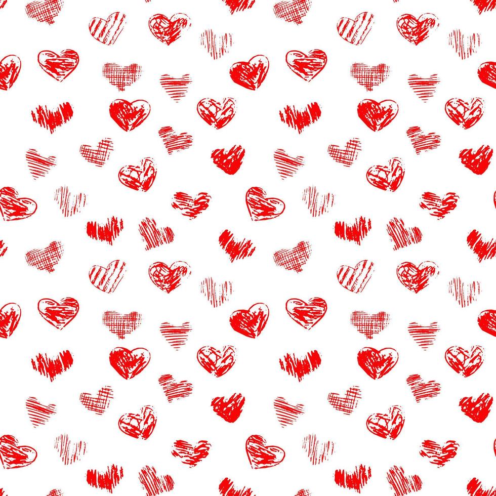 Valentine's Day Seamless Pattern Doodles Wrapping Paper Textile Prints  Backgrounds Stock Illustration by ©NatalieArtSaban #442437018