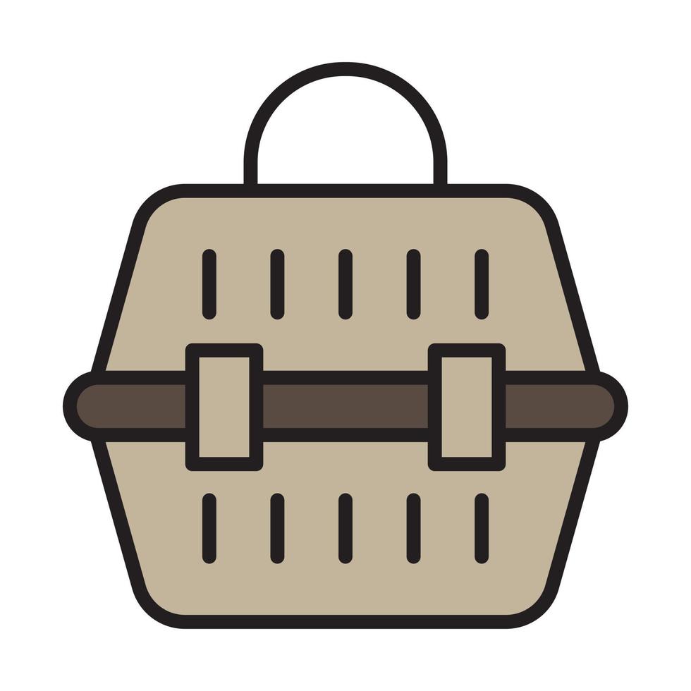 cage pet icon for website, presentation, symbol editable vector