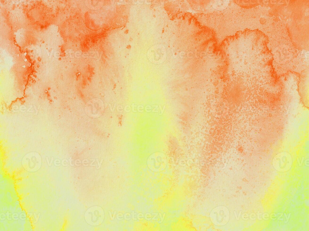 abstracto amarillo claro naranja acuarela elegante futurista brillante arte dinámico pintura patrón geométrico. foto