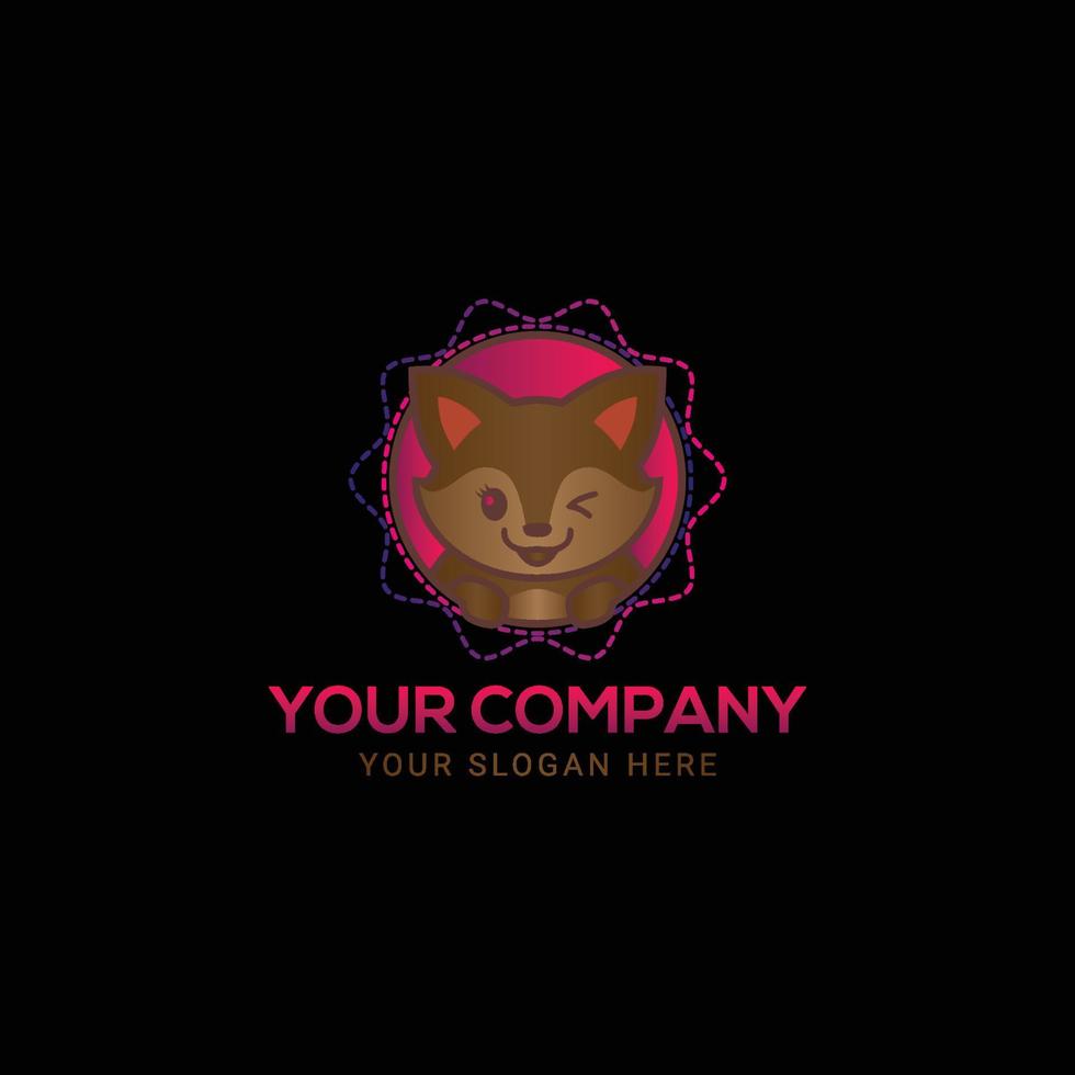 colorful pet, pet care, dog, cat and colorful pet care logo design vector