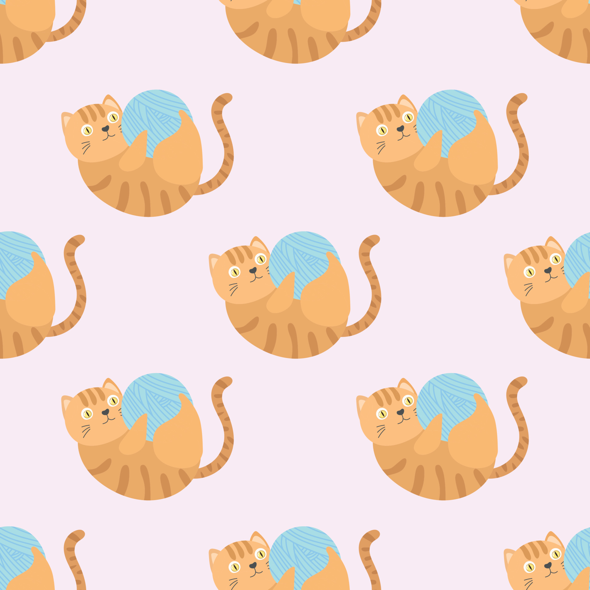 Seamless naughty cat cartoon pattern 6186952 Vector Art at Vecteezy Seamless naughty cat cartoon pattern 6186952 Vector Art at Vecteezy