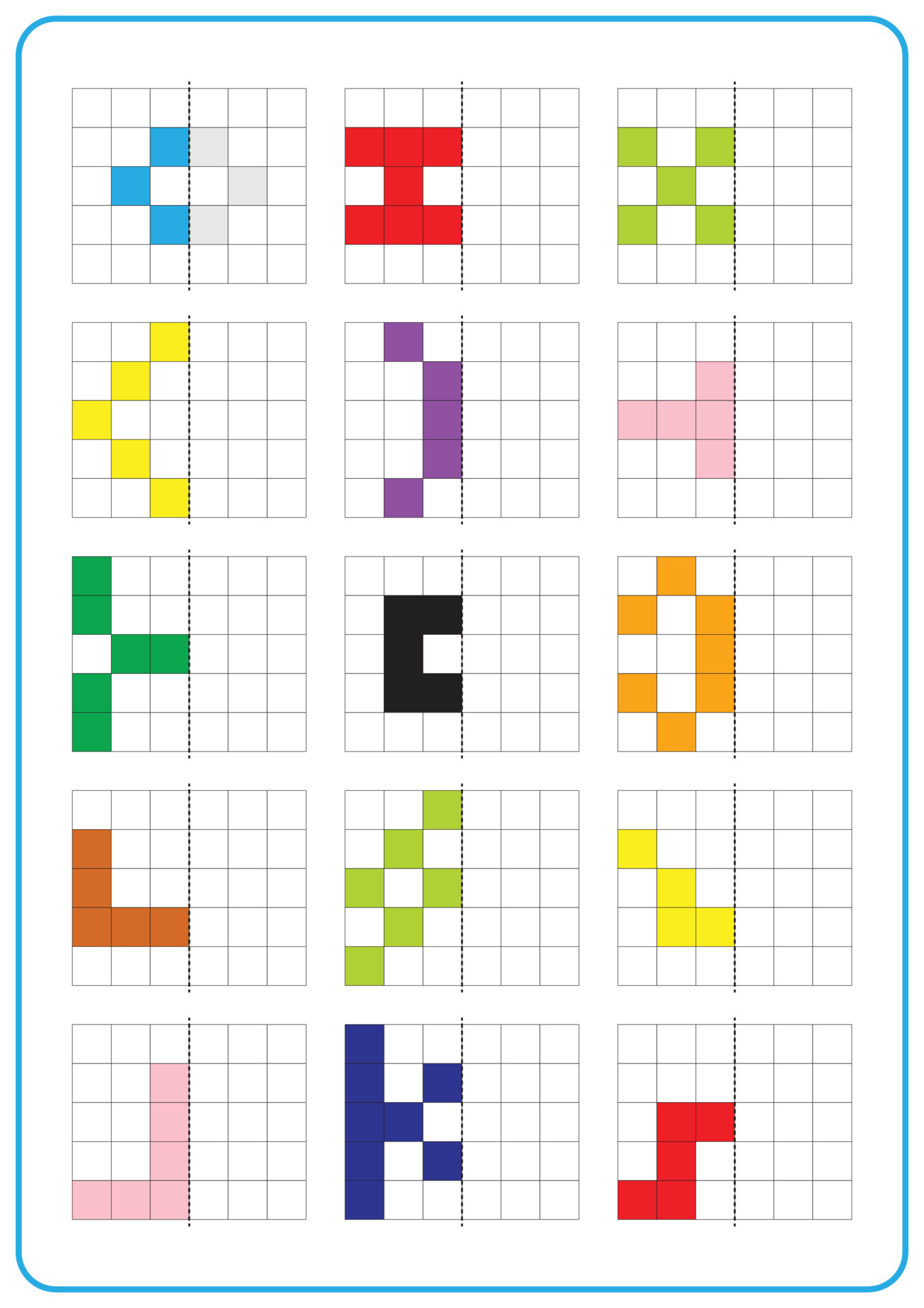 Visual Perception Worksheets
