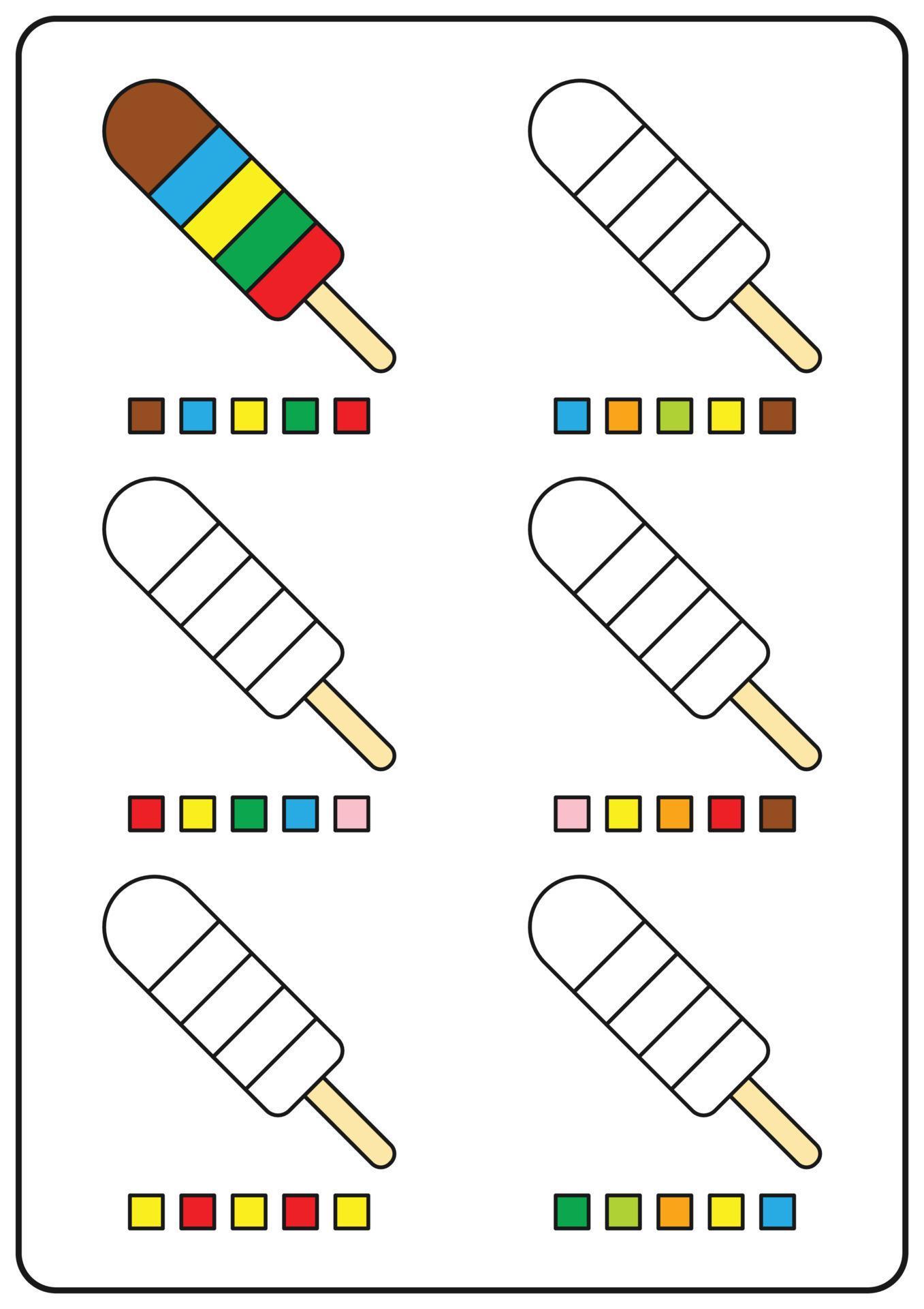Coloring pages, educational games for children, preschool ...