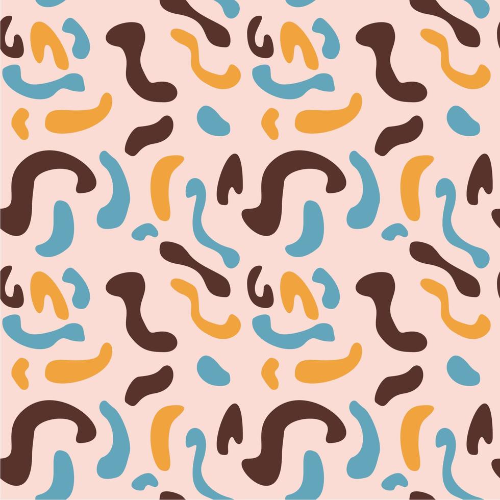 seamless pattern design that is scattered and arranged neatly vector