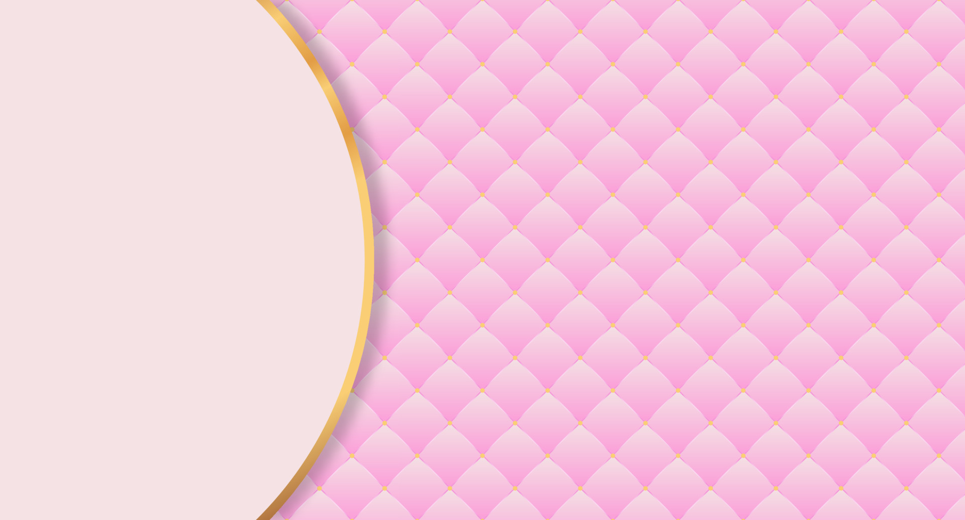 Luxury background with pink quilted design. Pink luxury texture