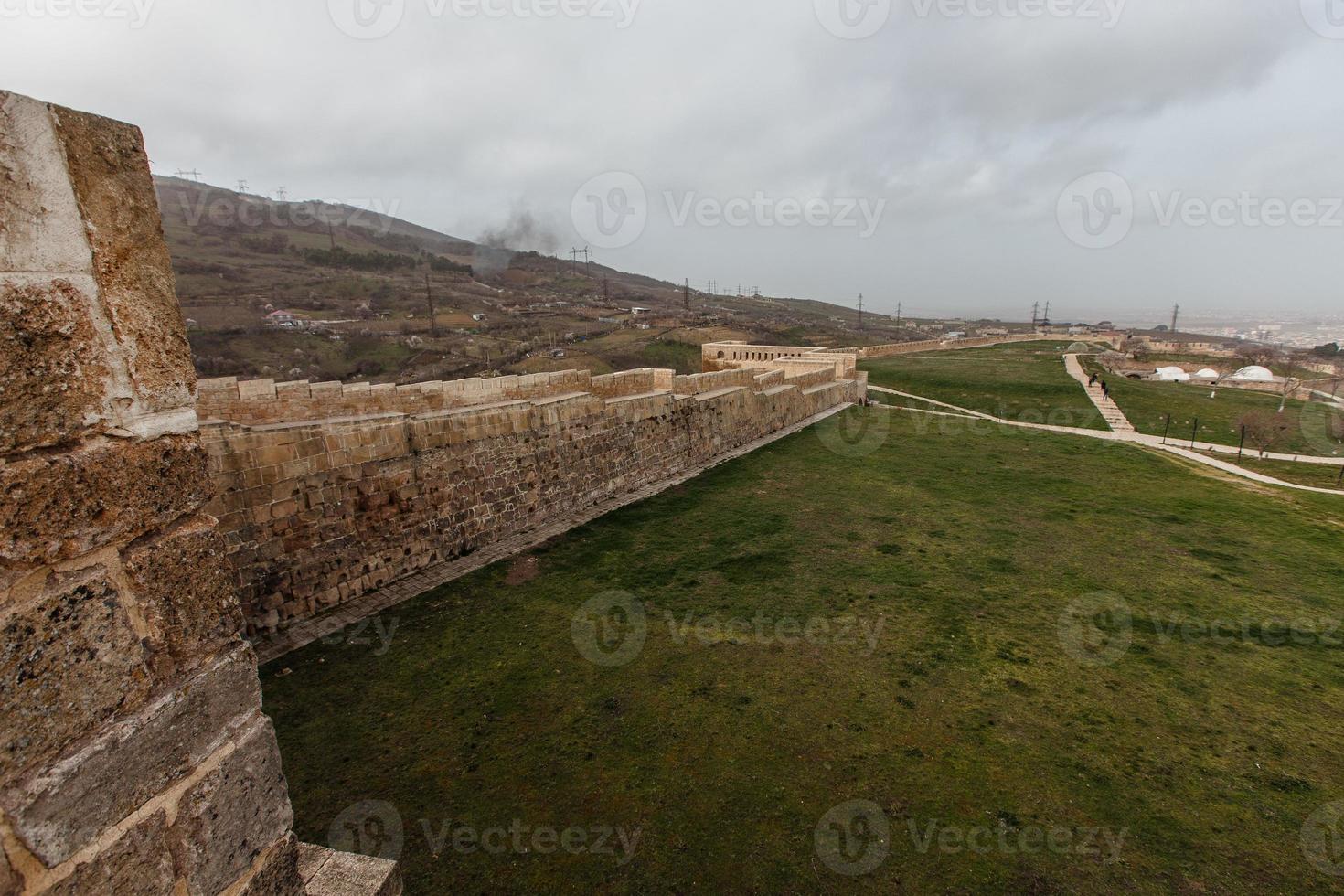 The Derbent fortress.Historical sights of the Caucasus. photo