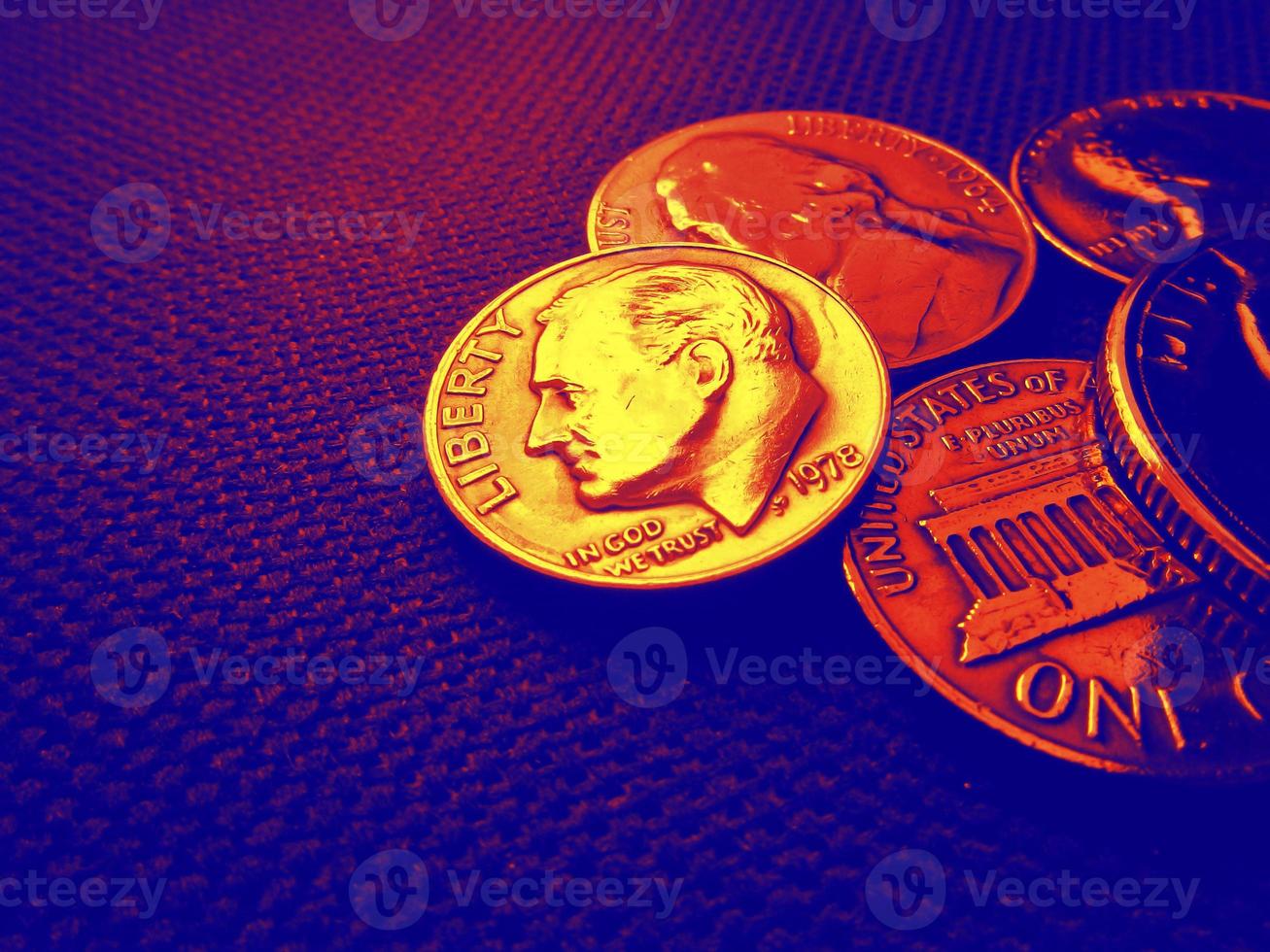 colección de monedas de EE. UU. foto