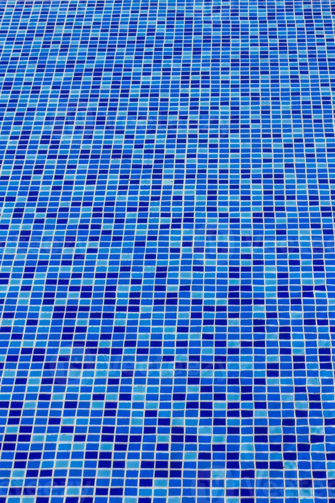 ceramic tile mosaic in swimming pool - seamless texture photo