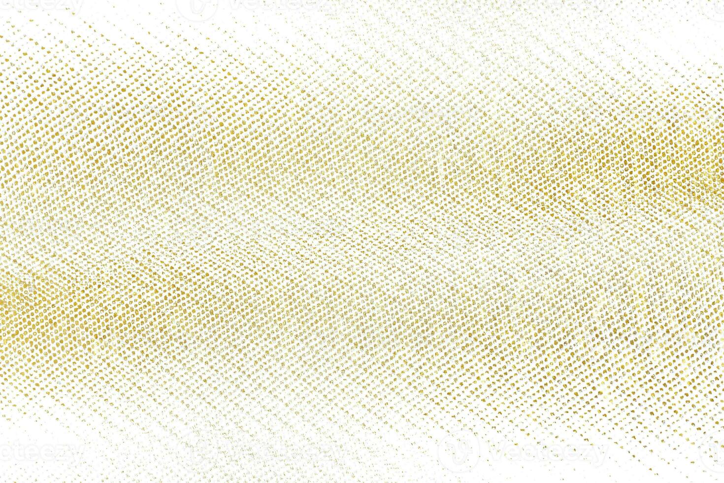 Gold brush stroke design element cloth knitted. Golden texture pattern of weaving fabric background. photo