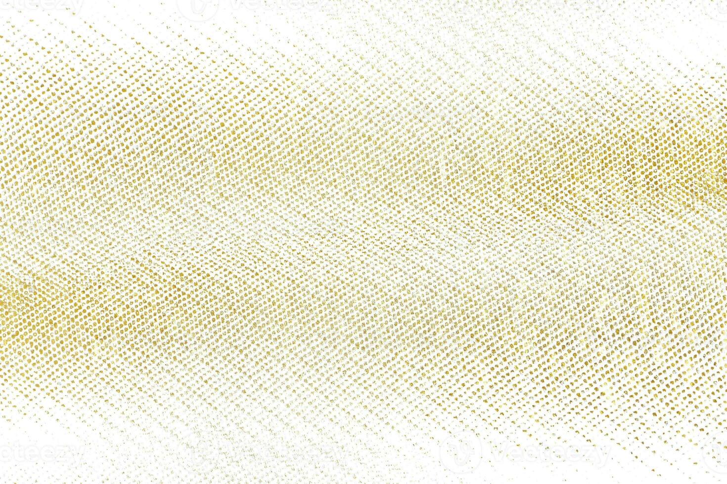 Gold brush stroke design element cloth knitted. Golden texture pattern of weaving fabric background. photo