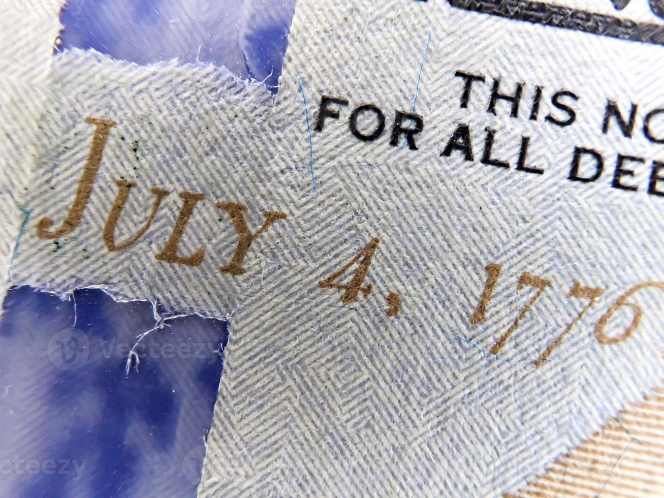 Background of US dollar bills. United states money. photo