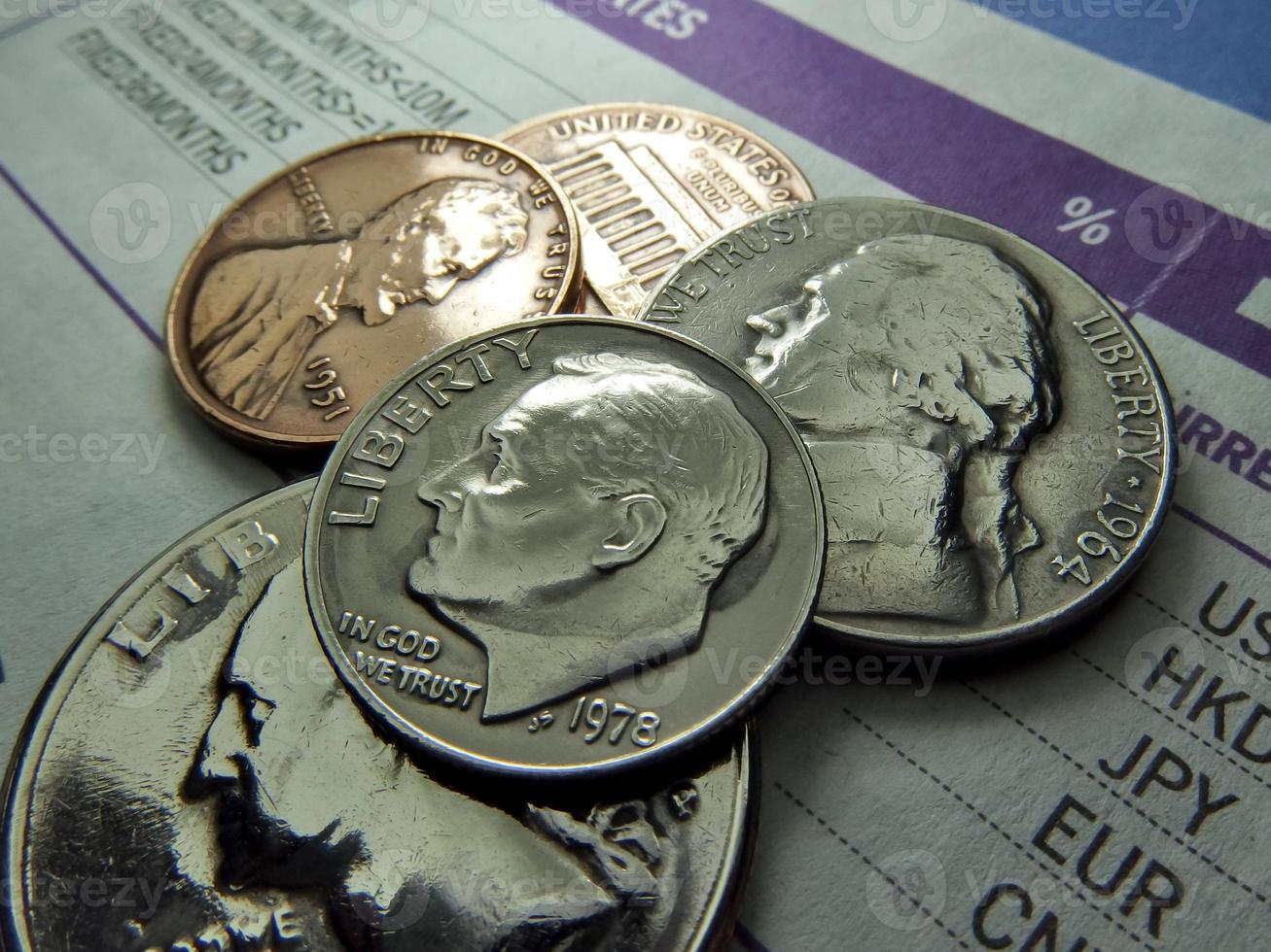 US Dollar Coins photo