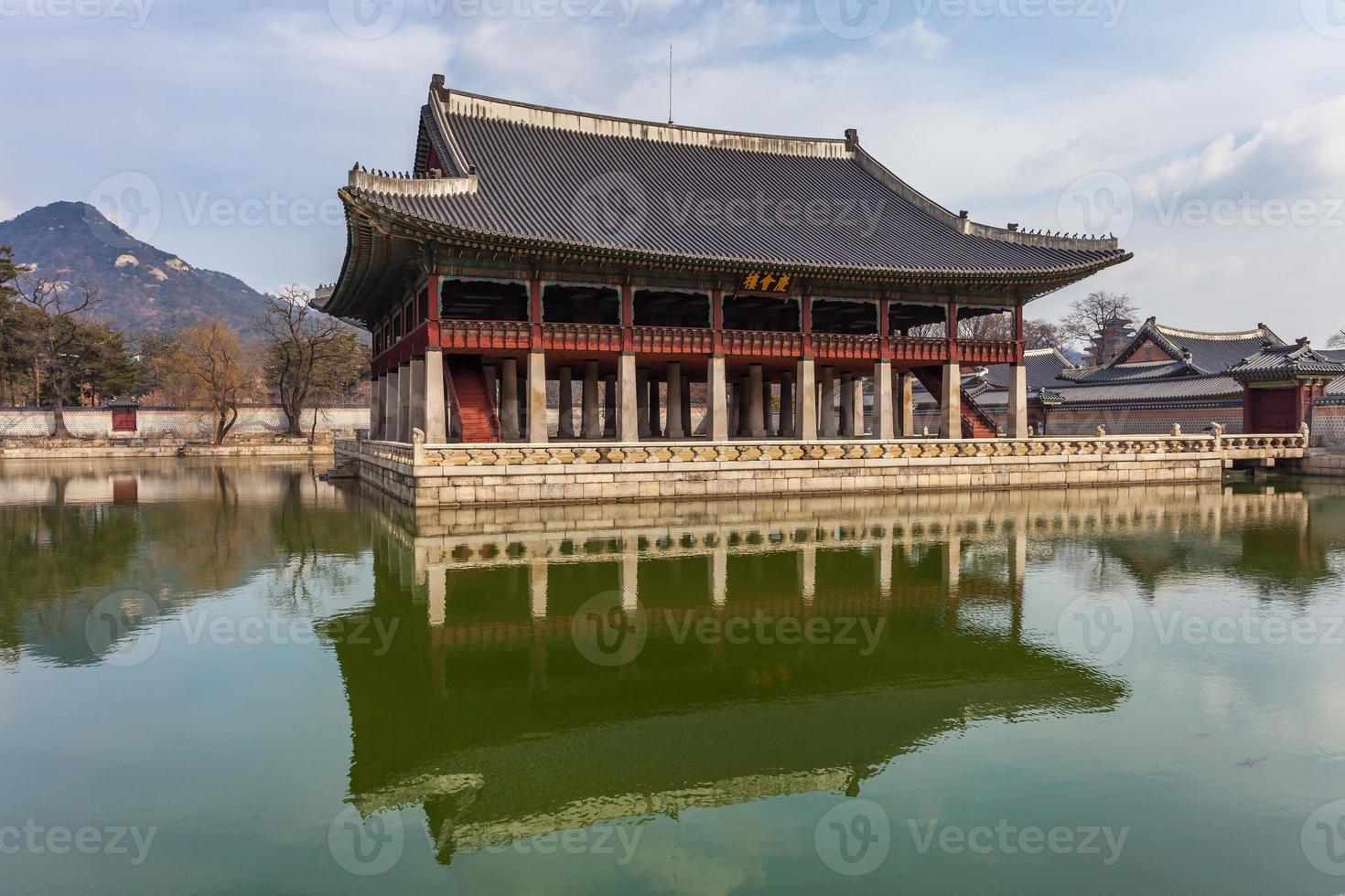 Gyeongbokgung Palace in Seoul , South Korea photo