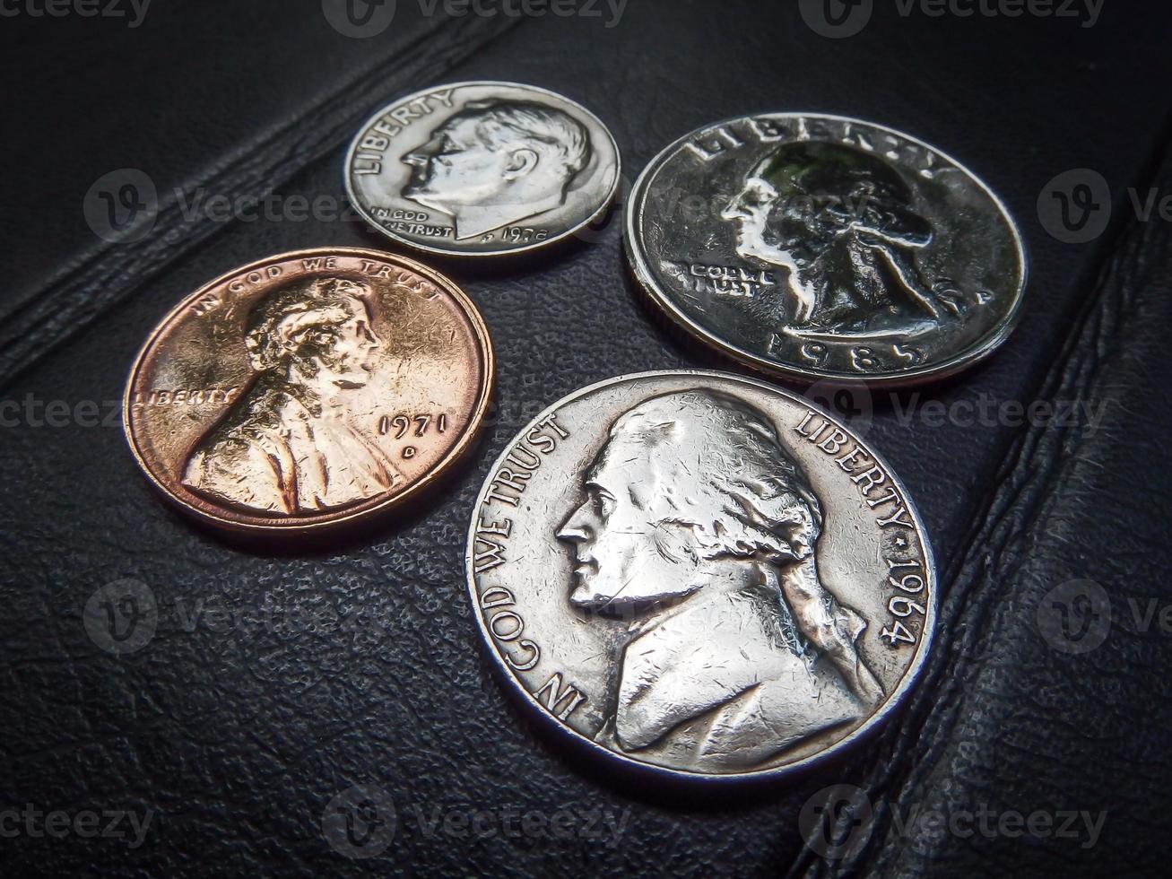 US COIN MONEY, CURRENCY, CONCEPT, BUSINESS photo