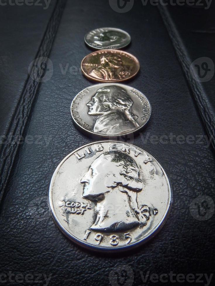 US COIN MONEY, CURRENCY, CONCEPT, BUSINESS photo