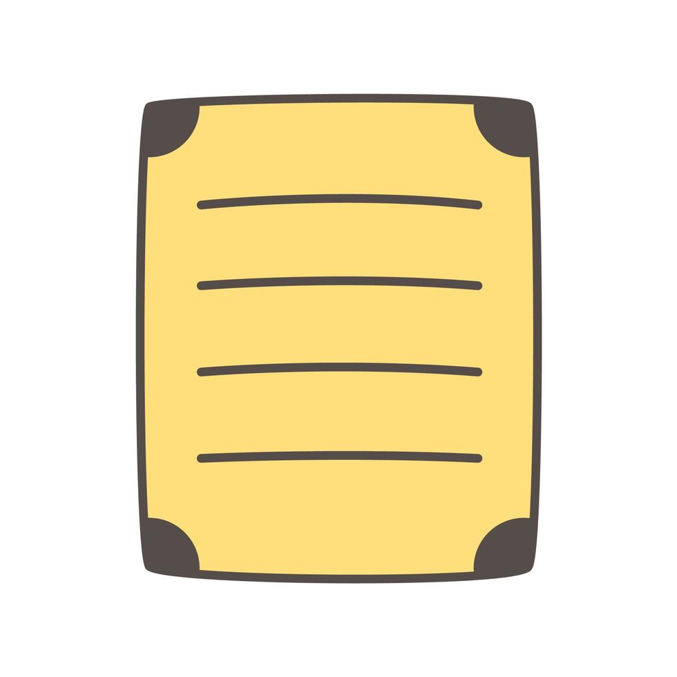 Bullet journal doodle. hand drawn planner notebook elements vector