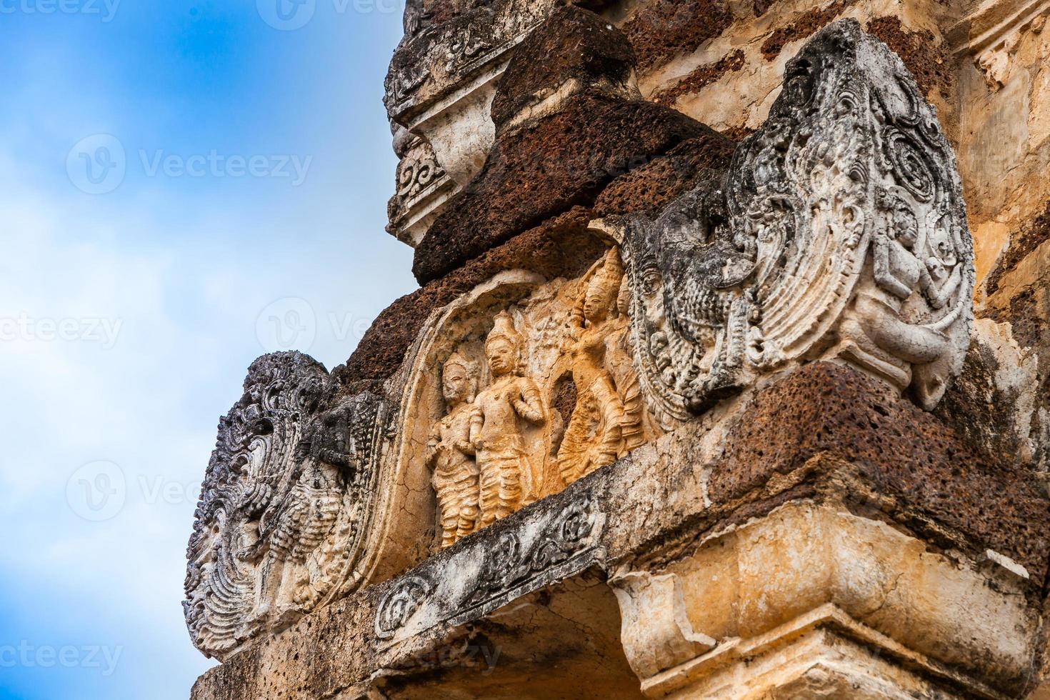 Sukhothai historical park at Sukhothai province in Thailand photo