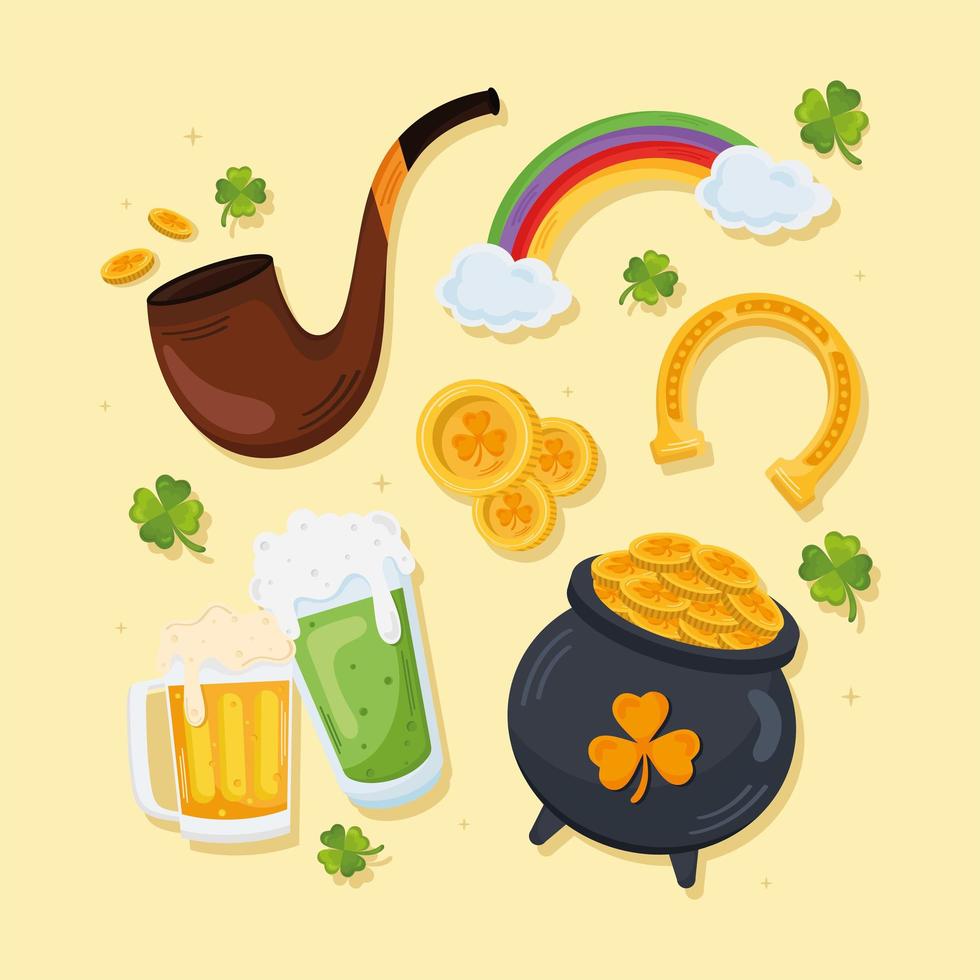 poster for st patricks day vector