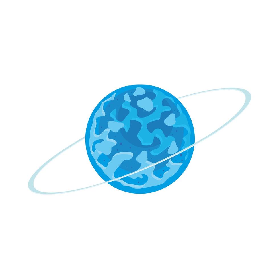 sphere color blue with orbit vector