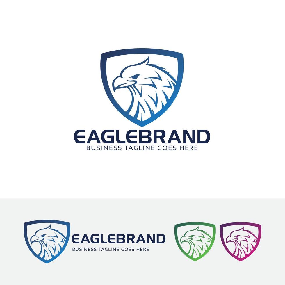 Eagle vector logo design