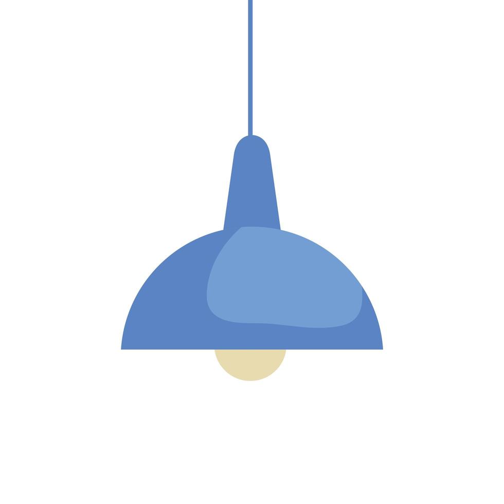 lamp hanging icon on white background vector