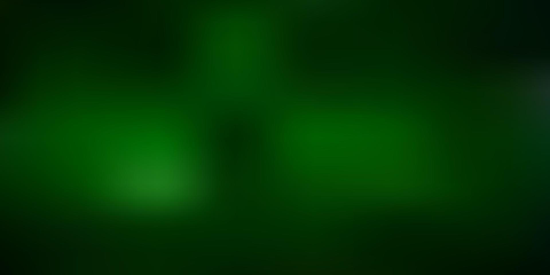 Dark green, red vector blurred layout.