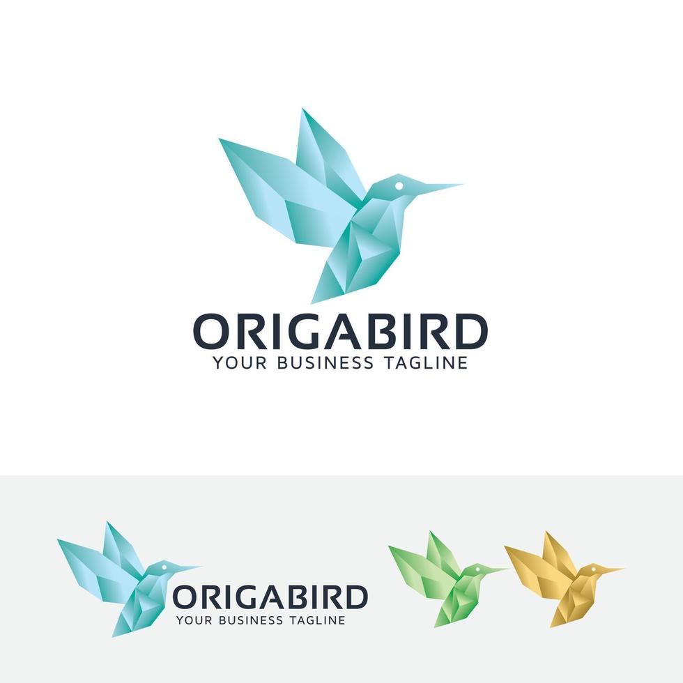 plantilla de diseño de logotipo de pájaro vector