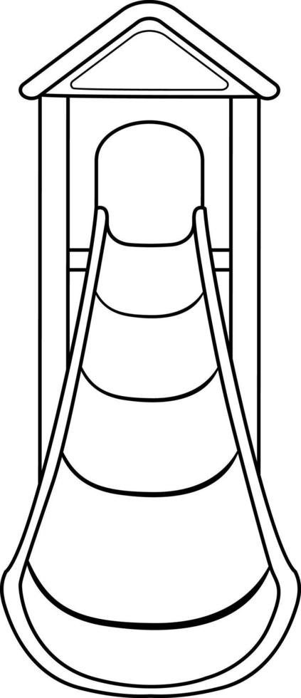 Black and white doodle character vector