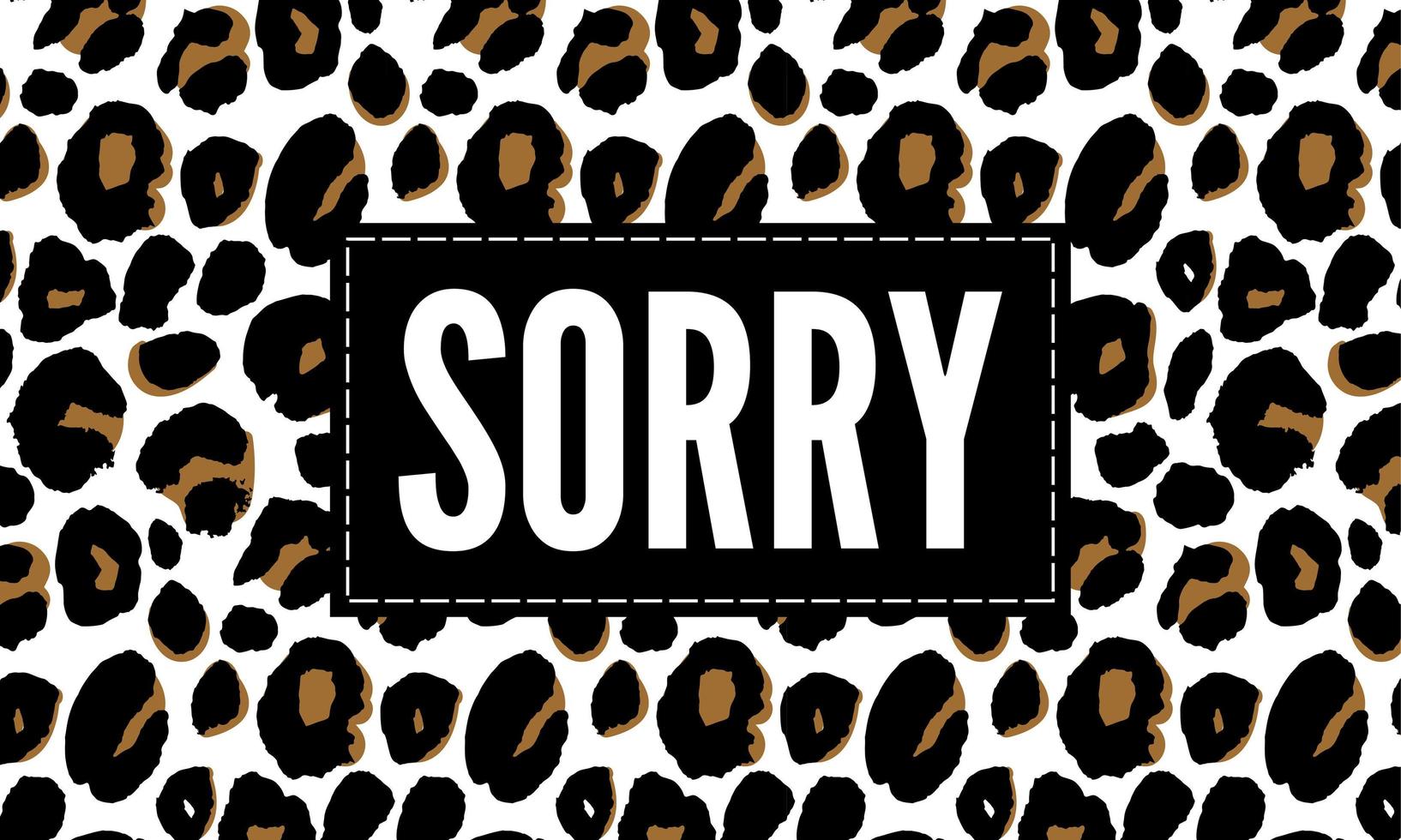 slogan Sorry Cool phrase graphic vector Print Fashion lettering calligraphy