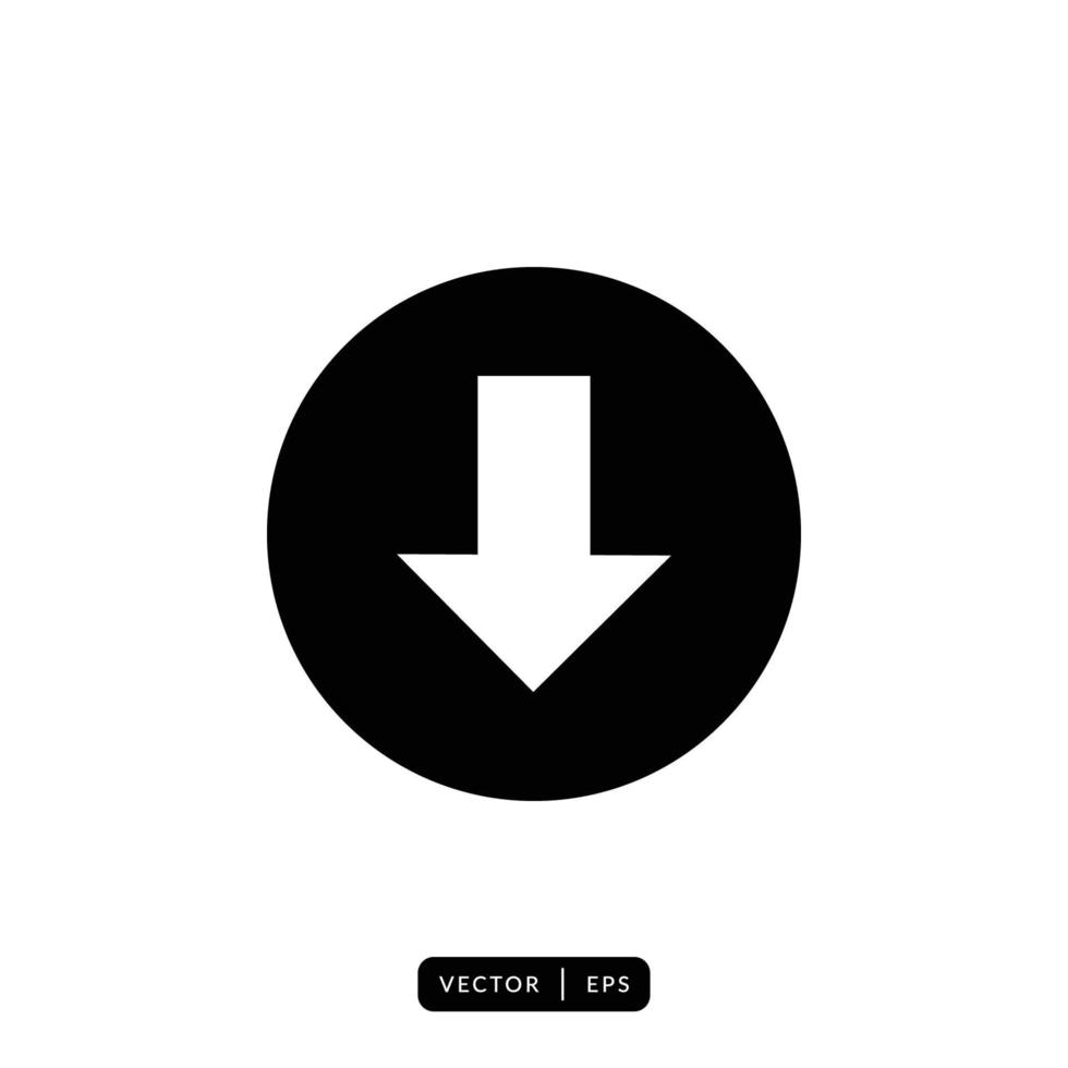 Download Icon Vector - Sign or Symbol