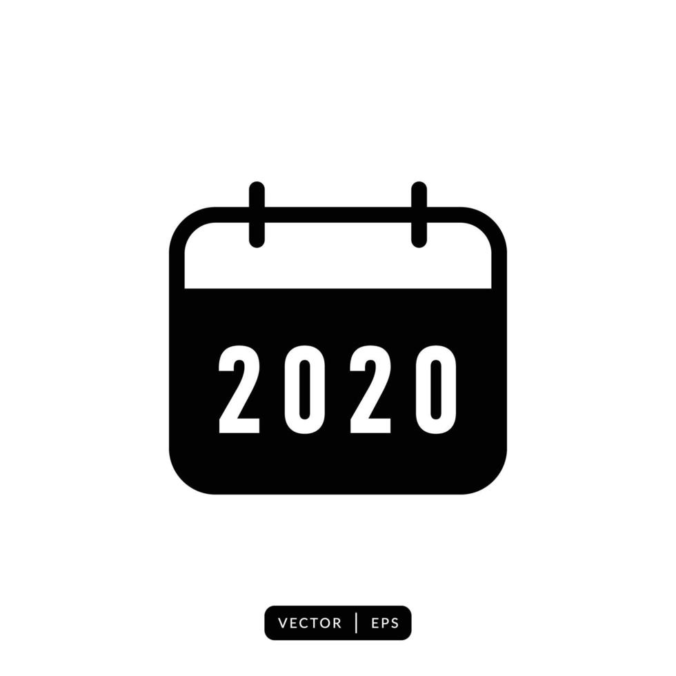 Calendar Icon Vector - Sign or Symbol