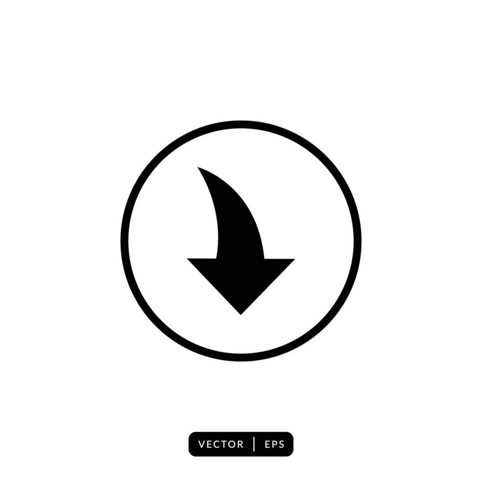 Download Icon Vector - Sign or Symbol
