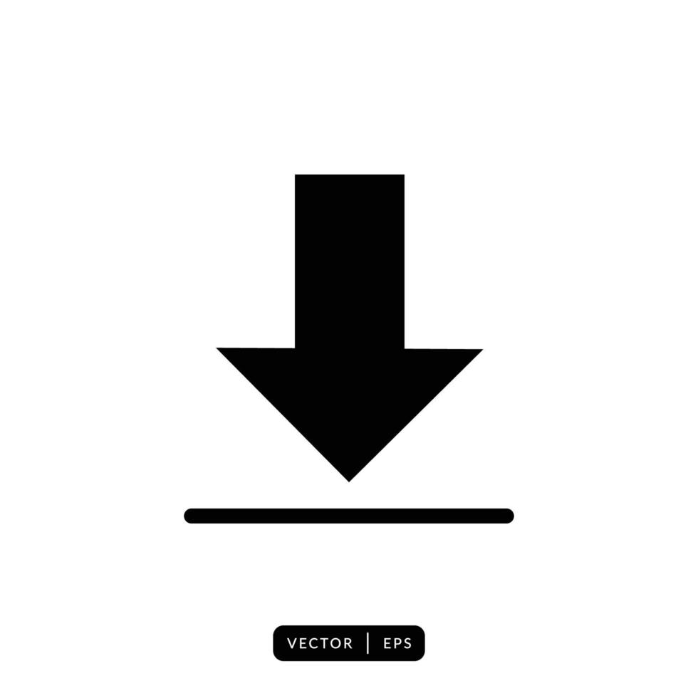 Download Icon Vector - Sign or Symbol