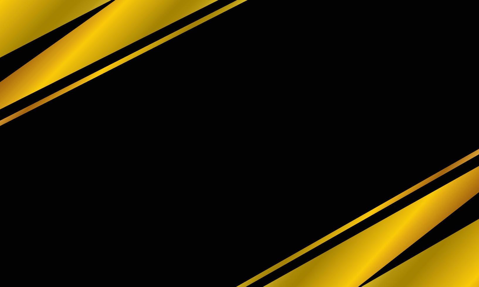 Abstract background with black and yellow color combination. gold color combination. vector