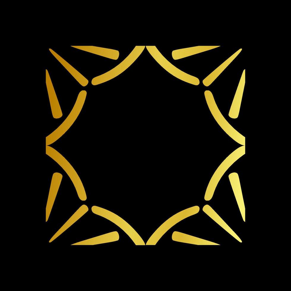 Ornate element for design place for text, wedding invitations, and greeting cards. vector