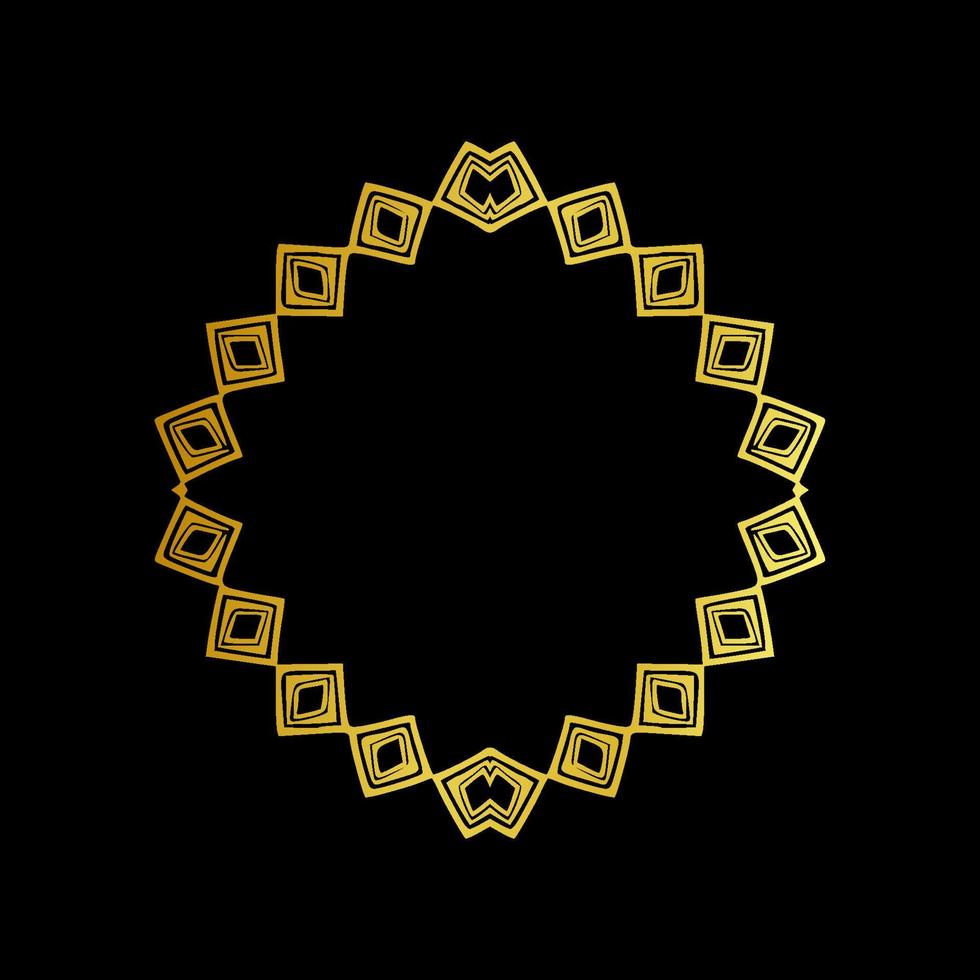 Ornate element for design place for text, wedding invitations, and greeting cards. vector