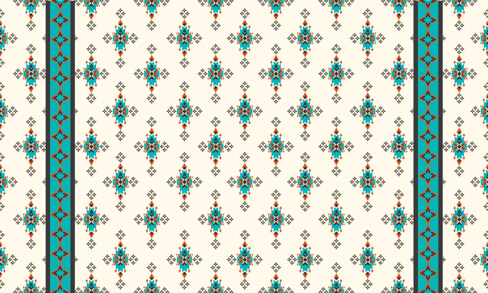 patrón étnico geométrico oriental. patrón sin costuras. diseño para tela, cortina, fondo, alfombra, papel tapiz, ropa, envoltura, batik, tela, ilustración vectorial. patrón de orzuelo vector