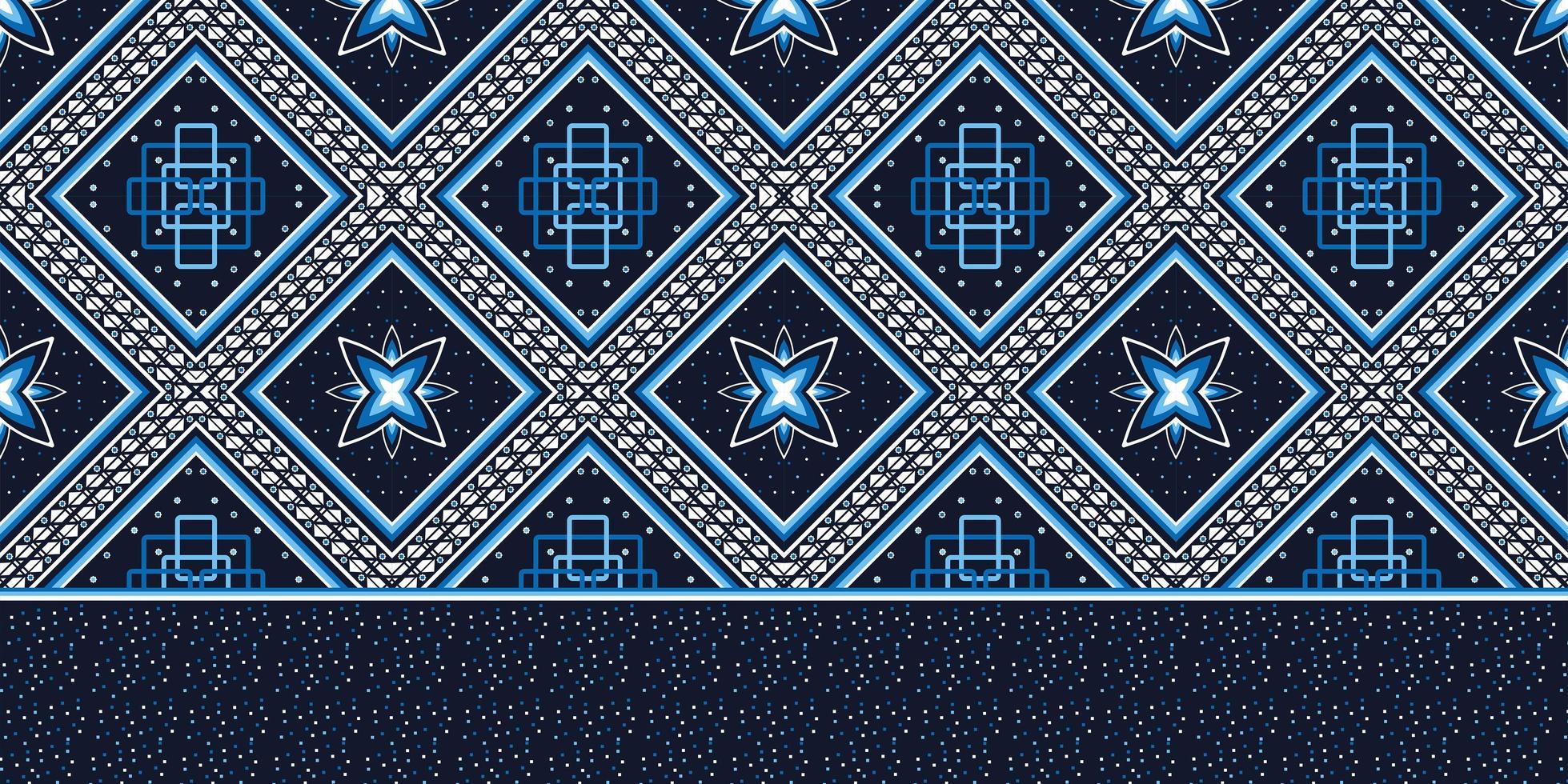 Abstract ethnic geometric pattern design for background or wallpaper. vector