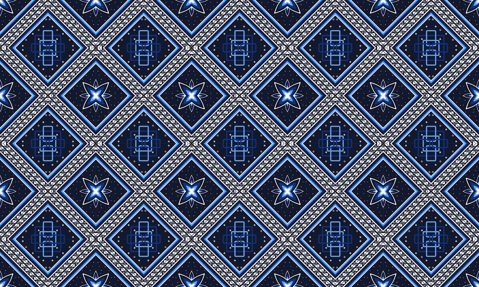 Abstract ethnic geometric pattern design for background or wallpaper. vector