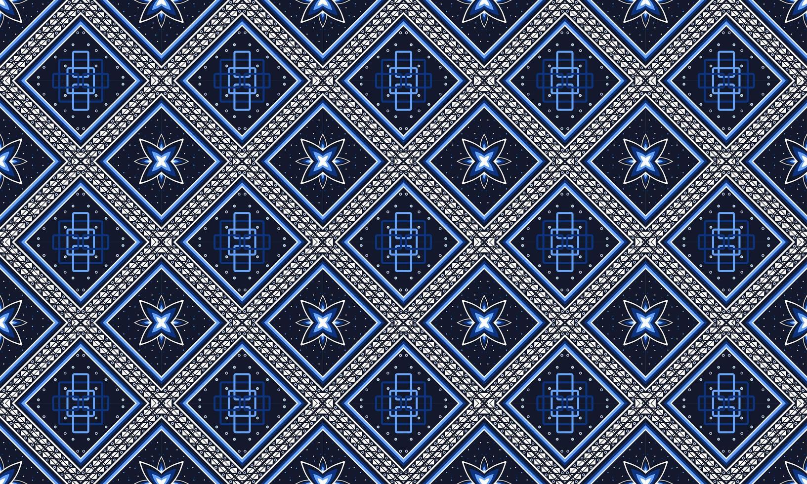 Abstract ethnic geometric pattern design for background or wallpaper. vector