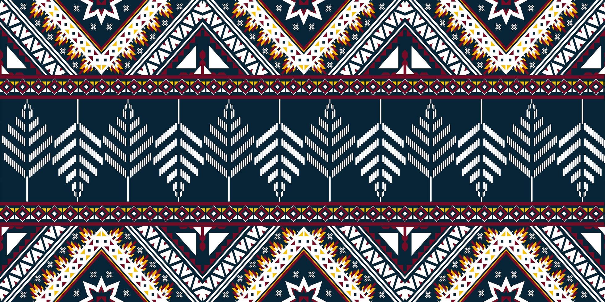 Geometric ethnic pattern seamless. vector