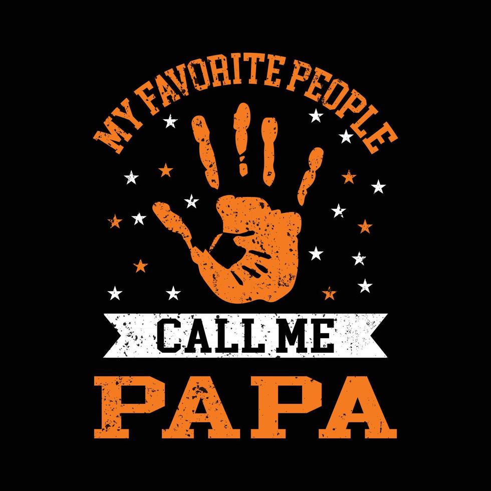 cita farter para el diseño de camisetas. camisa del día del padre para regalo papá, papá, papá. vector